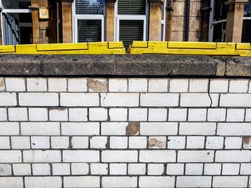 White brick wall