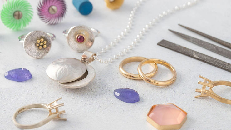 Selection of jewels and jewellery