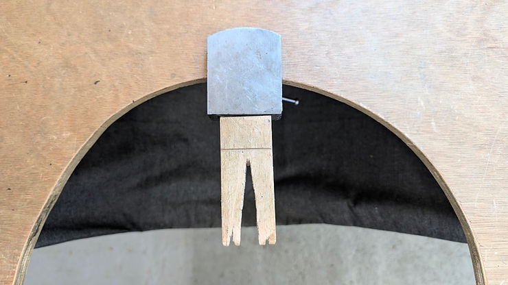 Handmade bench skin
