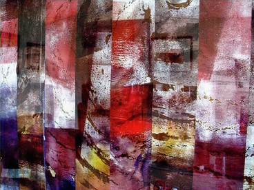 Abstract screen prints