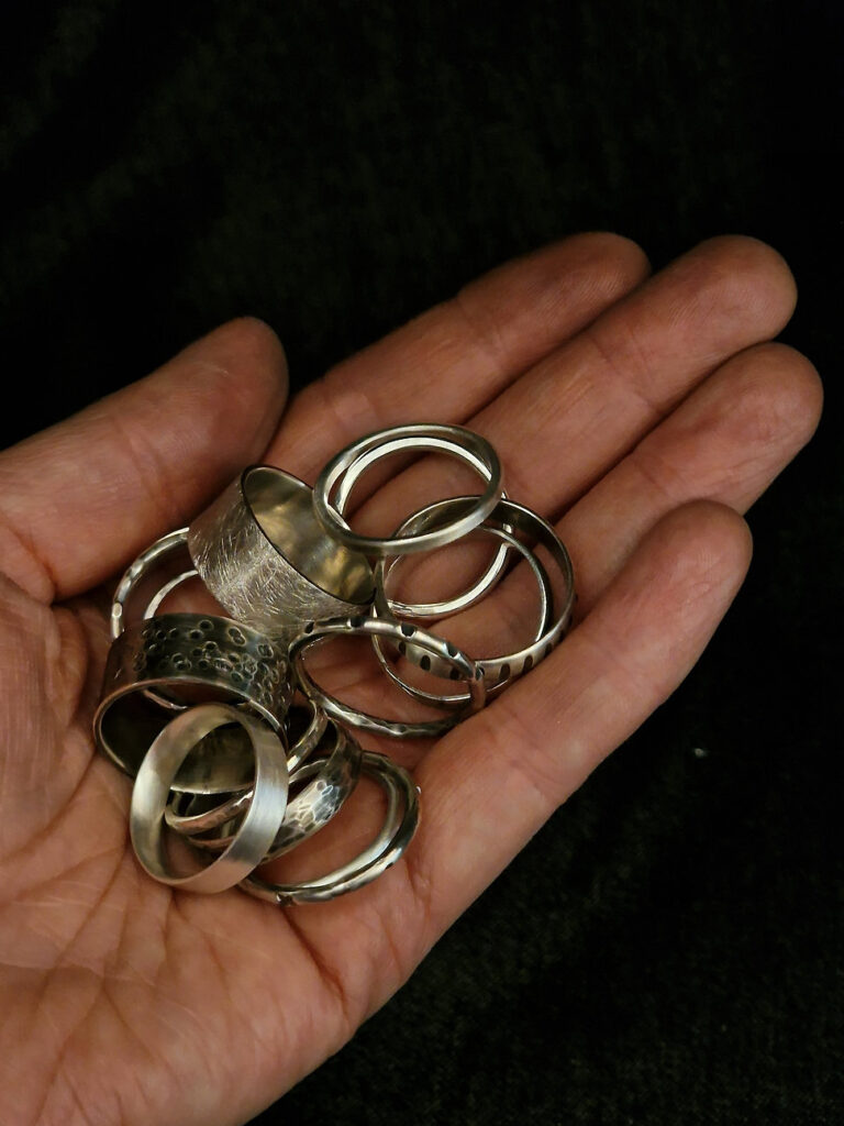 textured rings 3